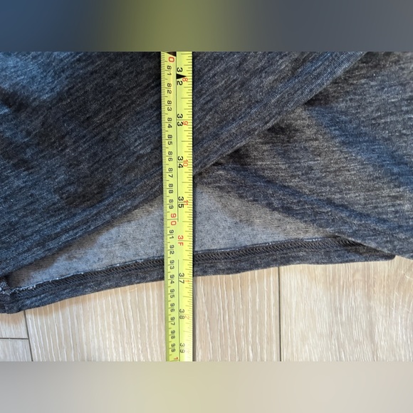 Treasure & Bond sleeveless ruched dress in dark grey size L - Picture 7 of 9